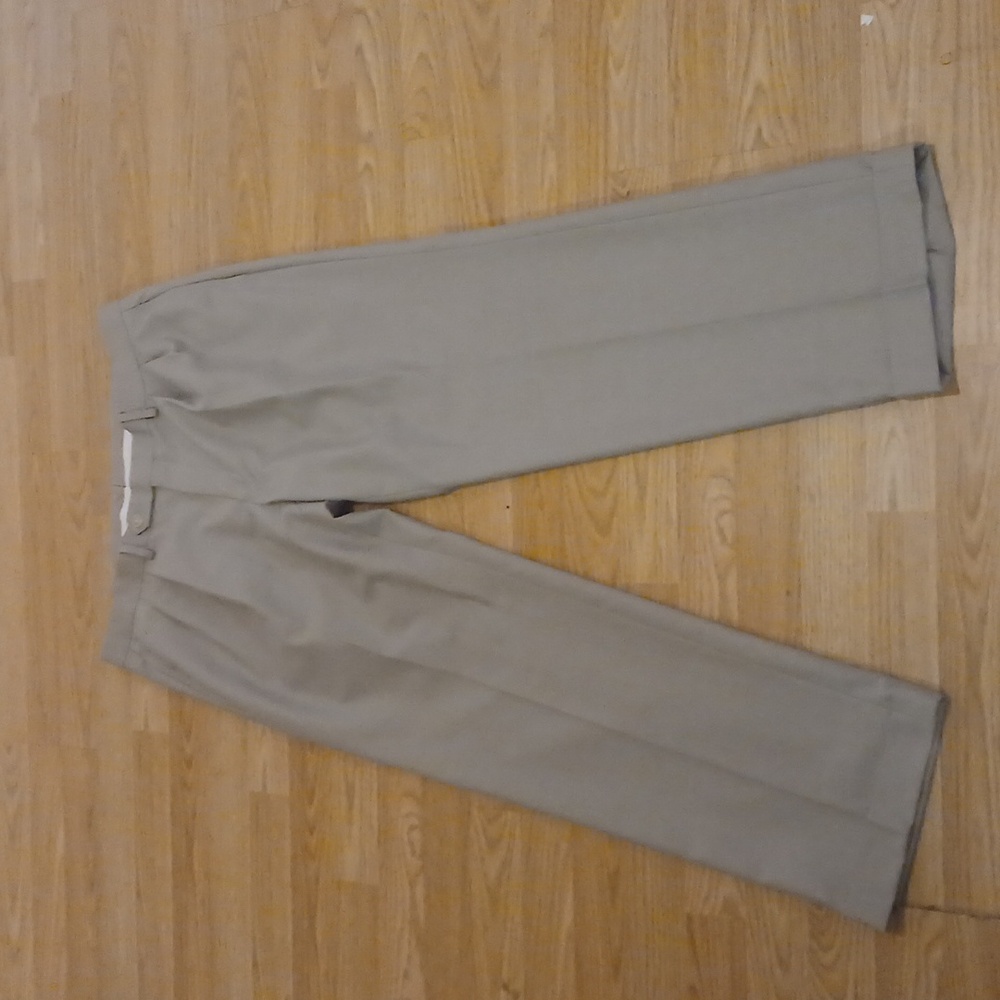 Pleated pants
